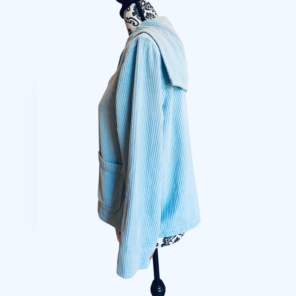 Big Bud Press Corduroy Sailor Jacket Baby Blue XS - Picture 5 of 9